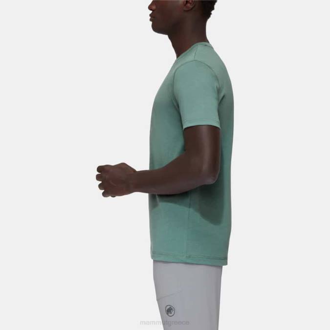 Mammut είδη ένδυσης άνδρες αντανακλαστικό μπλουζάκι πυρήνα σκούρο νεφρίτη J2DJ922