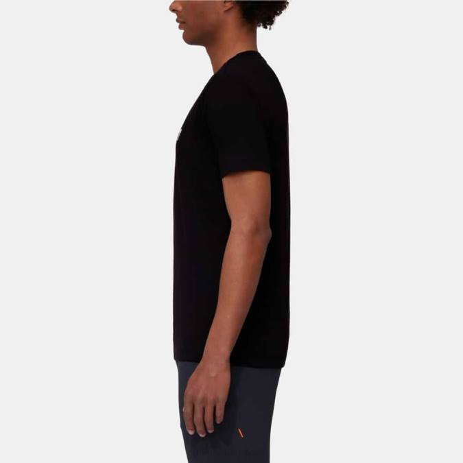 Mammut είδη ένδυσης άνδρες λογότυπο μπλουζάκι πυρήνα μαύρος J2DJ954