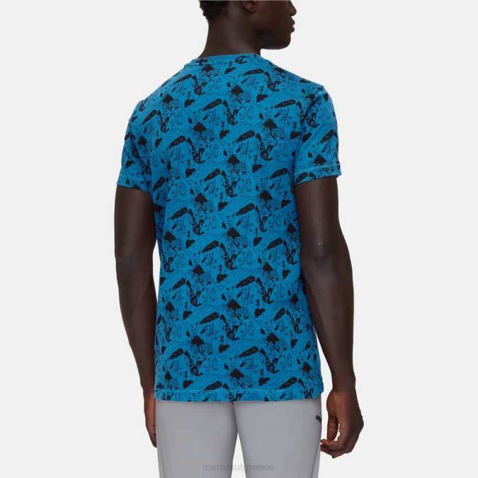 Mammut είδη ένδυσης άνδρες Masone T-shirt αναρρίχηση σκηνή βαθύ πάγο-μαύρο J2DJ1108