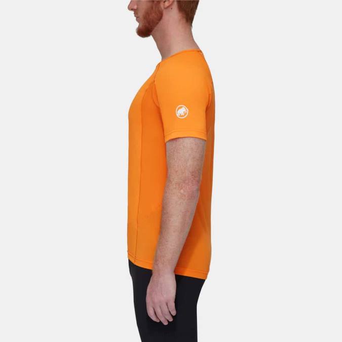 Mammut είδη ένδυσης άνδρες aenergy fl t-shirt μανταρίνι-σκούρο μανταρίνι J2DJ864