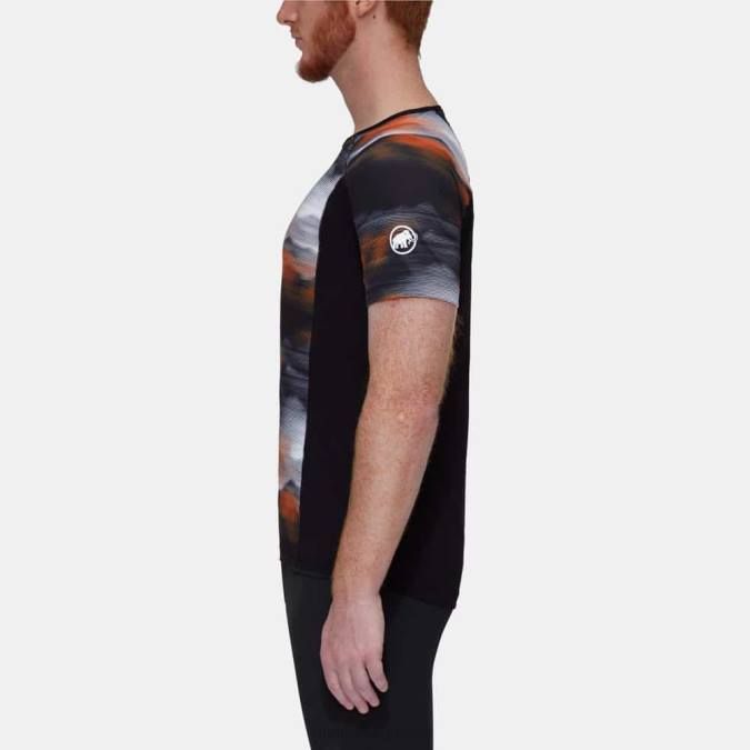 Mammut είδη ένδυσης άνδρες aenergy fl t-shirt light fader μαύρος J2DJ106