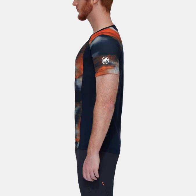 Mammut είδη ένδυσης άνδρες aenergy fl t-shirt light fader Νύχτα J2DJ800