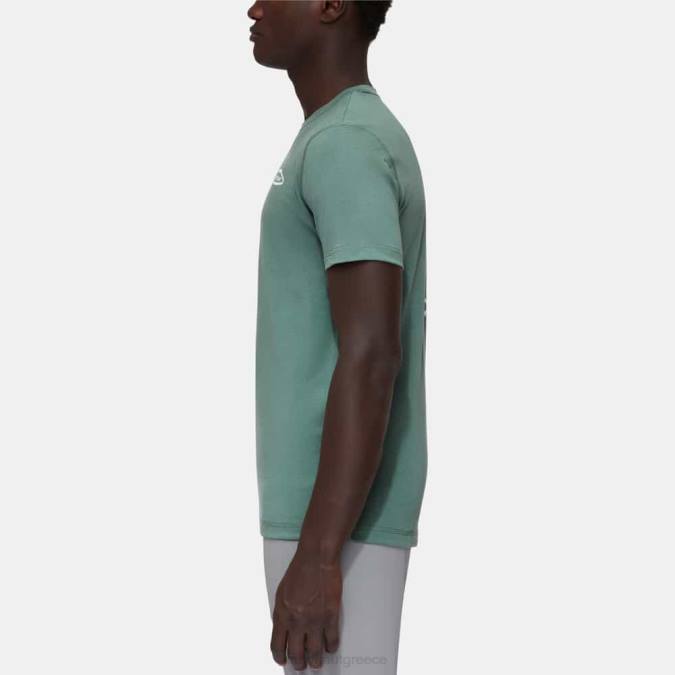 Mammut είδη ένδυσης άνδρες core t-shirt κάθε μέρα σκούρο νεφρίτη J2DJ813