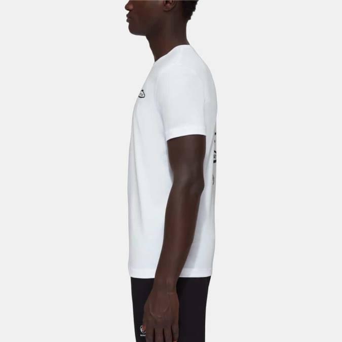 Mammut είδη ένδυσης άνδρες core t-shirt κάθε μέρα άσπρο J2DJ814