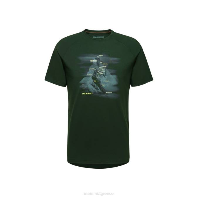 Mammut είδη ένδυσης άνδρες μπλουζάκι βουνού hrnligrat δασάκι J2DJ673