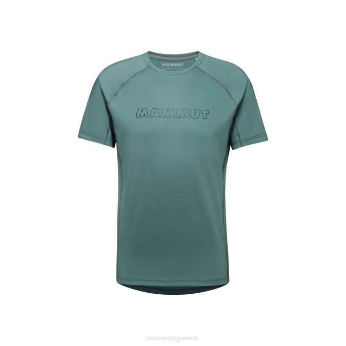 Mammut είδη ένδυσης άνδρες λογότυπο selun fl t-shirt σκούρο νεφρίτη J2DJ150