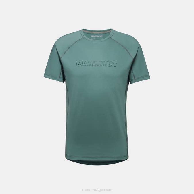 Mammut είδη ένδυσης άνδρες λογότυπο selun fl t-shirt σκούρο νεφρίτη J2DJ150