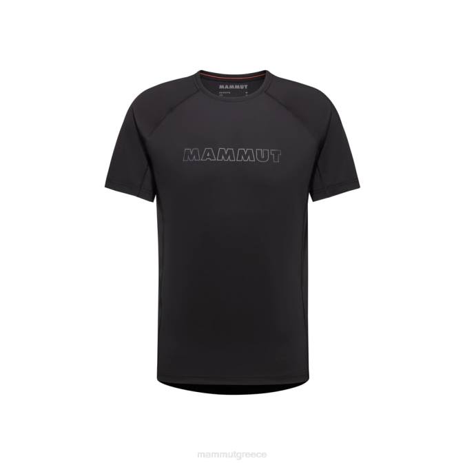 Mammut είδη ένδυσης άνδρες λογότυπο selun fl t-shirt μαύρος J2DJ888
