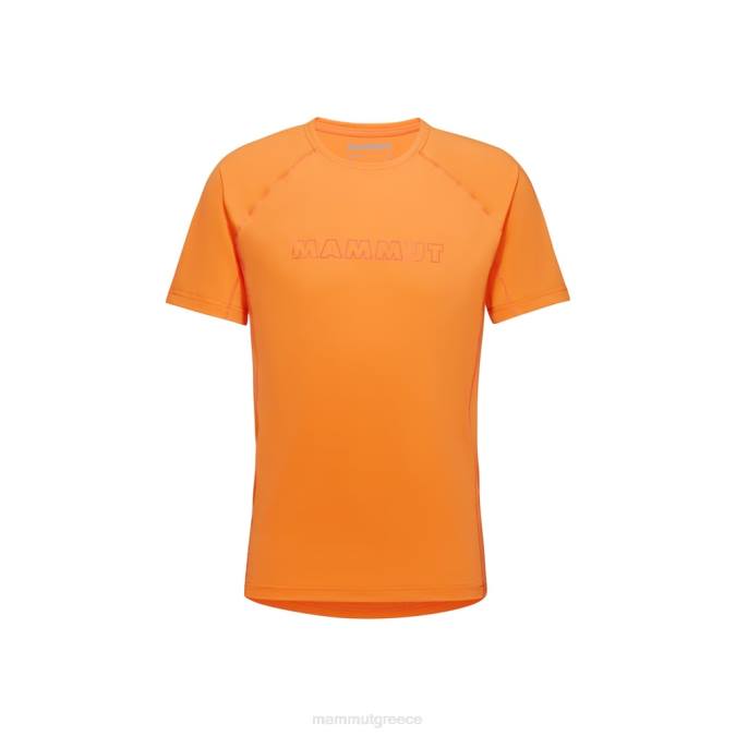Mammut είδη ένδυσης άνδρες λογότυπο selun fl t-shirt μανταρίνι J2DJ889