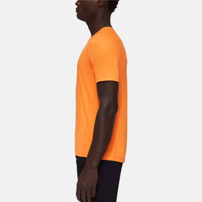 Mammut είδη ένδυσης άνδρες λογότυπο selun fl t-shirt μανταρίνι J2DJ889