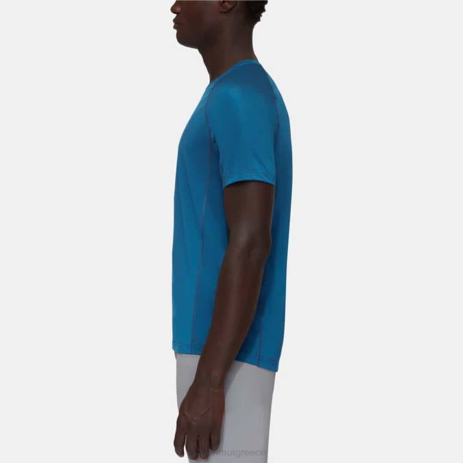 Mammut είδη ένδυσης άνδρες λογότυπο selun fl t-shirt βαθύς πάγος J2DJ891