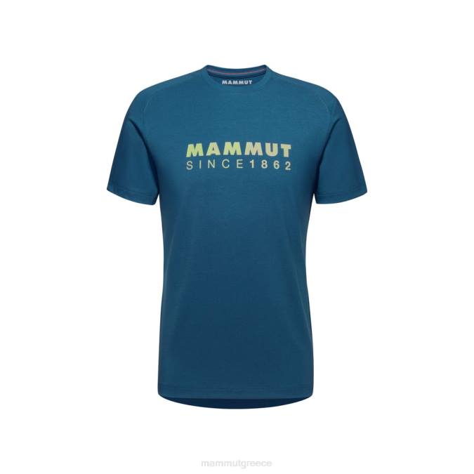 Mammut είδη ένδυσης άνδρες λογότυπο t-shirt trovat βαθύς πάγος J2DJ883