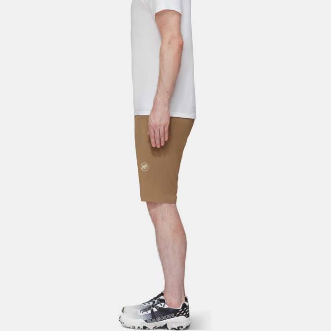 Mammut είδη ένδυσης άνδρες σορτς πεζοπορίας σκοτεινή άμμος J2DJ1082