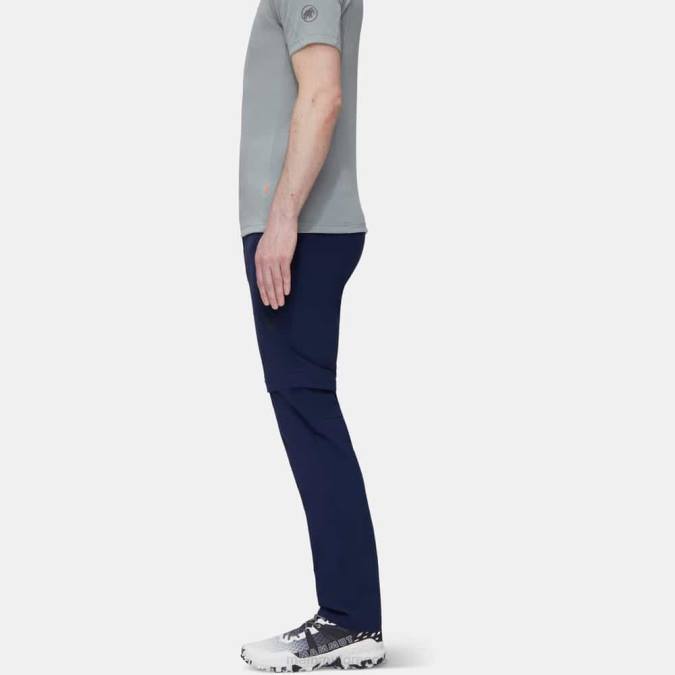 Mammut είδη ένδυσης άνδρες έντονο παντελόνι με φερμουάρ θαλάσσια J2DJ1121