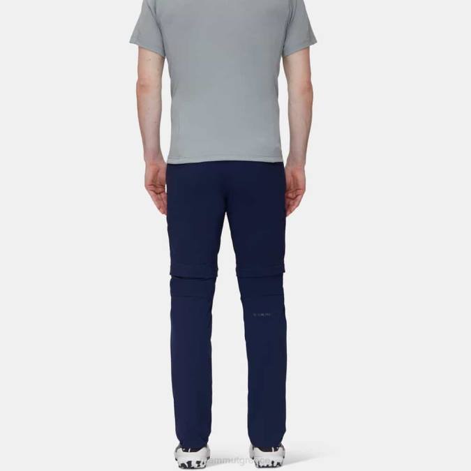 Mammut είδη ένδυσης άνδρες έντονο παντελόνι με φερμουάρ θαλάσσια J2DJ1121