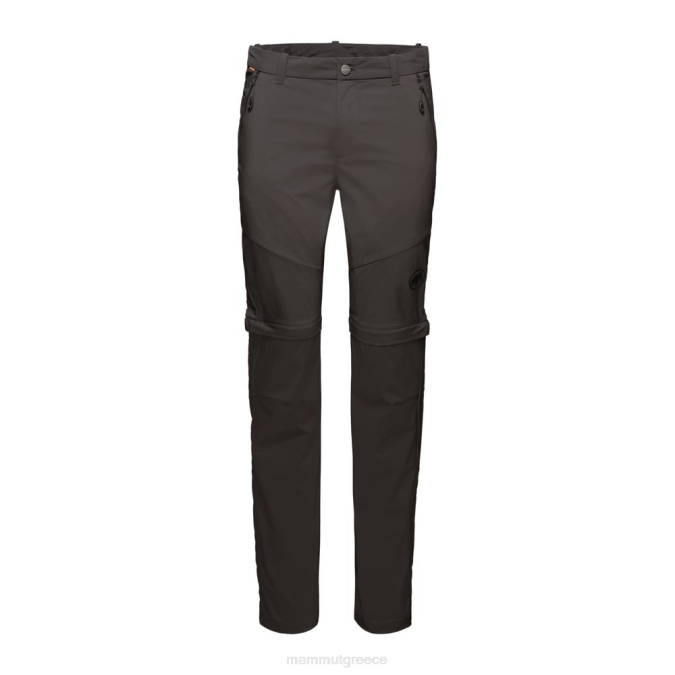 Mammut είδη ένδυσης άνδρες παντελόνι με φερμουάρ πεζοπορίας φάντασμα J2DJ1124