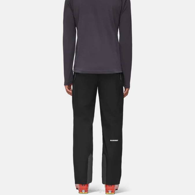 Mammut είδη ένδυσης άνδρες παντελόνι stoney hs μαύρο άσπρο J2DJ1048