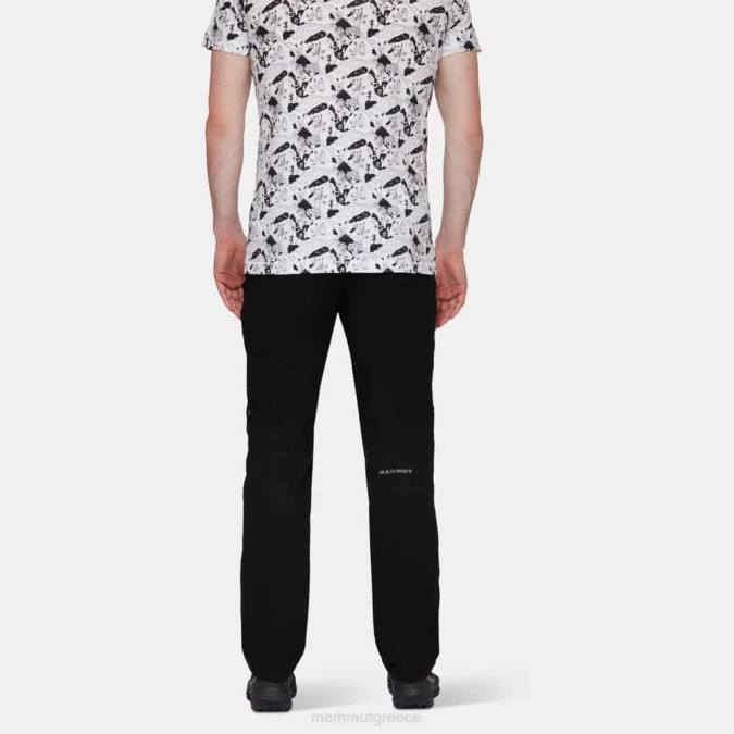 Mammut είδη ένδυσης άνδρες υβριδικό παντελόνι zinal μαύρος J2DJ970