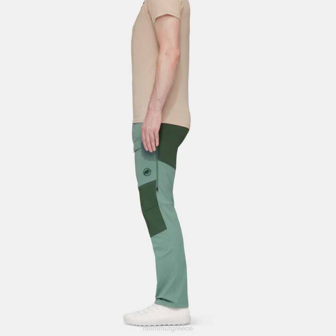 Mammut είδη ένδυσης άνδρες υβριδικό παντελόνι zinal σκούρα ξύλα νεφρίτη J2DJ971