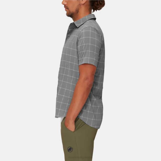 Mammut είδη ένδυσης άνδρες πουκάμισο του βουνού τιτάνιο-γρανίτης J2DJ948