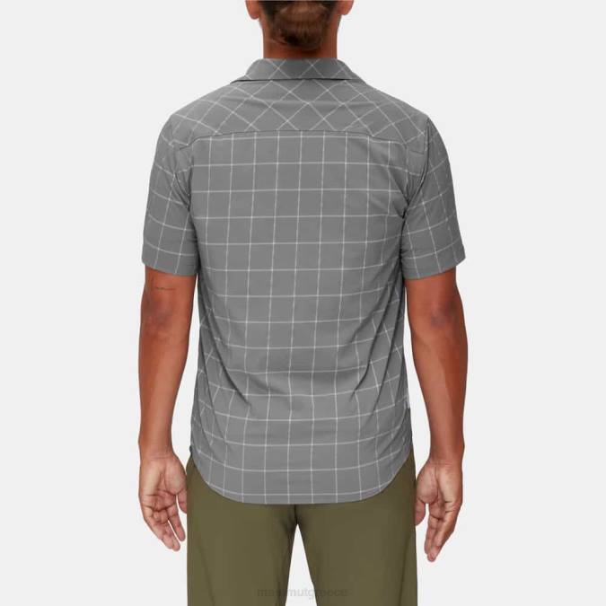 Mammut είδη ένδυσης άνδρες πουκάμισο του βουνού τιτάνιο-γρανίτης J2DJ948