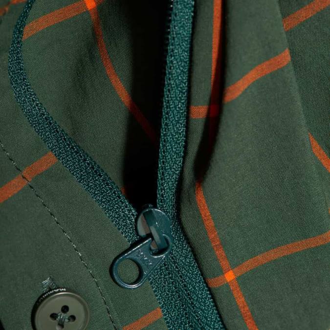 Mammut είδη ένδυσης άνδρες πουκάμισο του βουνού ξύλα-σκούρο μανταρίνι J2DJ950