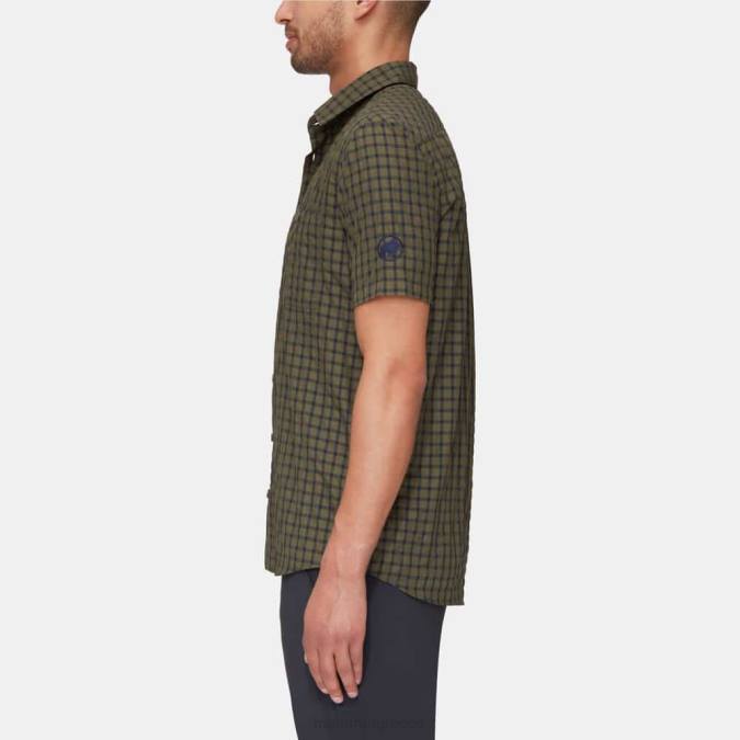 Mammut είδη ένδυσης άνδρες πουκάμισο lenni ιγκουάνα-μαρίνα J2DJ919