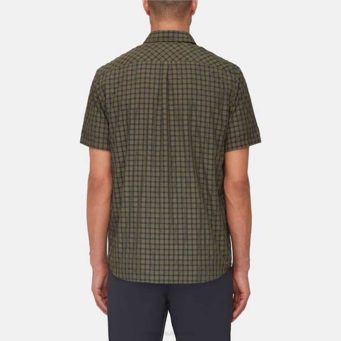 Mammut είδη ένδυσης άνδρες πουκάμισο lenni ιγκουάνα-μαρίνα J2DJ919