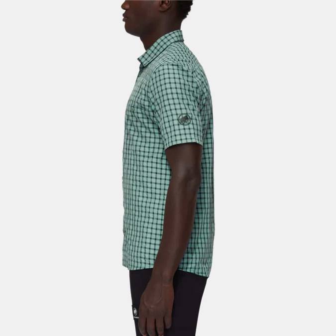 Mammut είδη ένδυσης άνδρες πουκάμισο lenni σκούρα ξύλα νεφρίτη J2DJ920