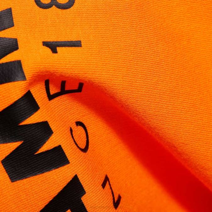 Mammut είδη ένδυσης άνδρες core ml λογότυπο λαιμού πληρώματος σκούρο μανταρίνι J2DJ1037