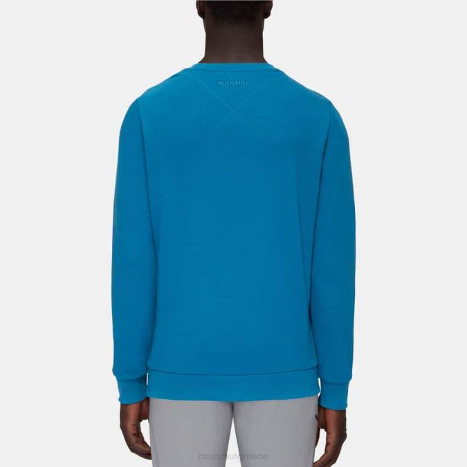 Mammut είδη ένδυσης άνδρες core ml λογότυπο λαιμού πληρώματος βαθύς πάγος J2DJ214