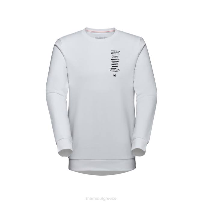 Mammut είδη ένδυσης άνδρες core ml crew neck κάθε μέρα άσπρο J2DJ1084