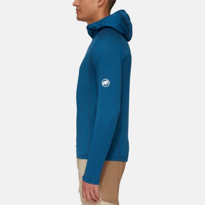 Mammut είδη ένδυσης άνδρες selun fl sun hoody βαθύς πάγος J2DJ631