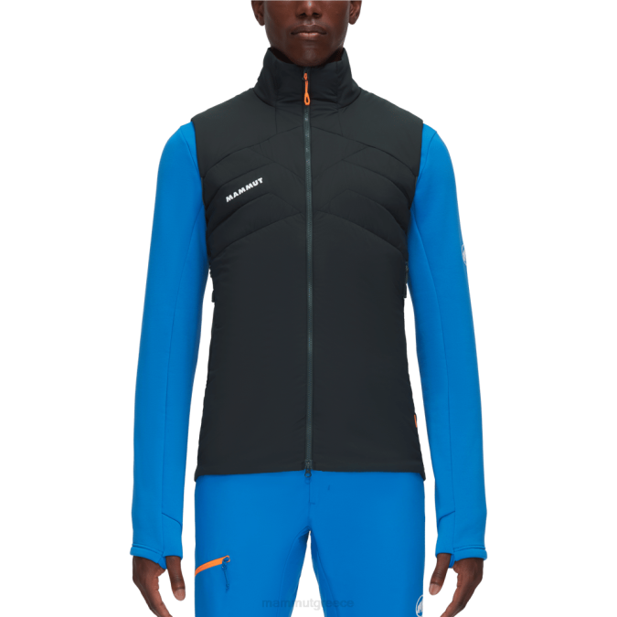 Mammut είδη ένδυσης άνδρες φώτα ριμέ σε εύκαμπτο γιλέκο μαύρο-φάντασμα J2DJ39