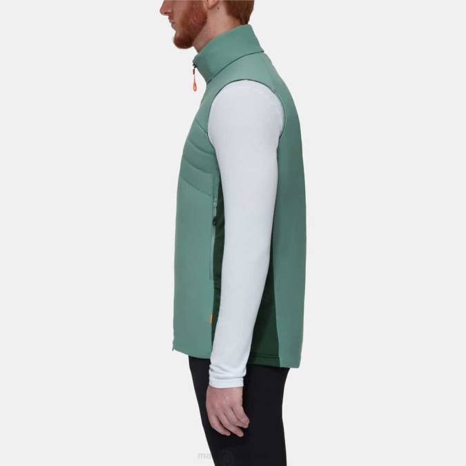 Mammut είδη ένδυσης άνδρες φώτα ριμέ σε εύκαμπτο γιλέκο σκούρα ξύλα νεφρίτη J2DJ702