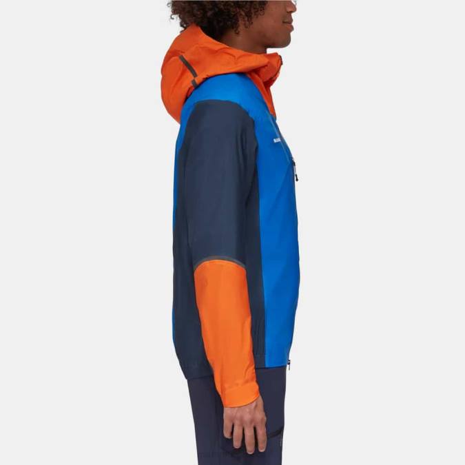 Mammut είδη ένδυσης άνδρες Nordwand light hs μπουφάν με κουκούλα azurit-νύχτα J2DJ683