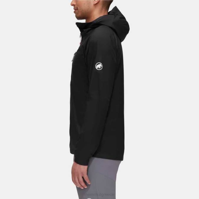 Mammut είδη ένδυσης άνδρες aenergy wb μπουφάν με κουκούλα μαύρος J2DJ3