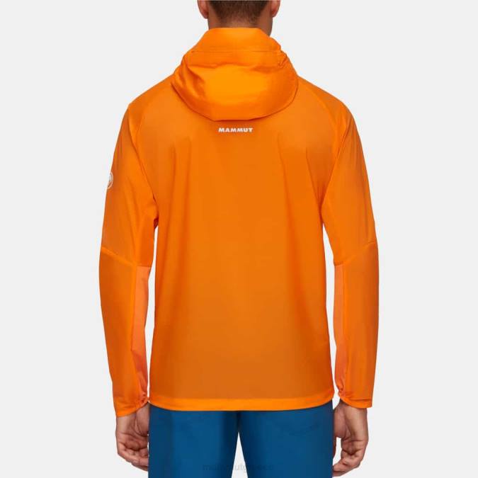 Mammut είδη ένδυσης άνδρες aenergy wb μπουφάν με κουκούλα σκούρο μανταρίνι J2DJ633