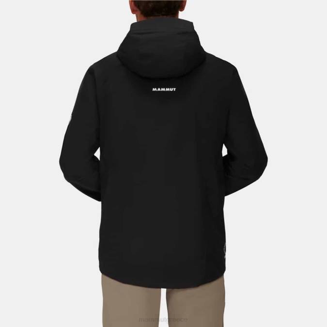 Mammut είδη ένδυσης άνδρες convey tour hs σακάκι με κουκούλα μαύρος J2DJ748