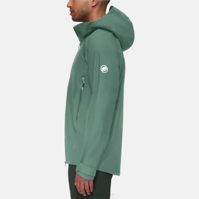 Mammut είδη ένδυσης άνδρες crater iv hs μπουφάν με κουκούλα σκούρο νεφρίτη J2DJ13