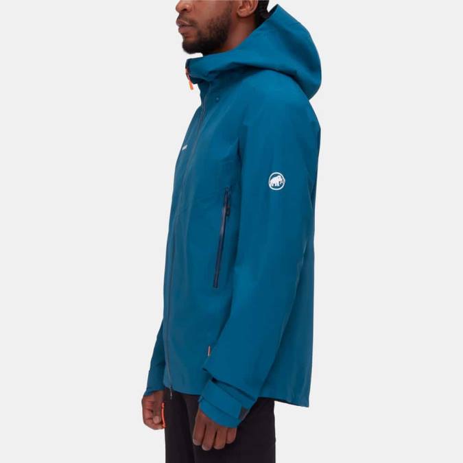 Mammut είδη ένδυσης άνδρες crater iv hs μπουφάν με κουκούλα βαθύς πάγος J2DJ661