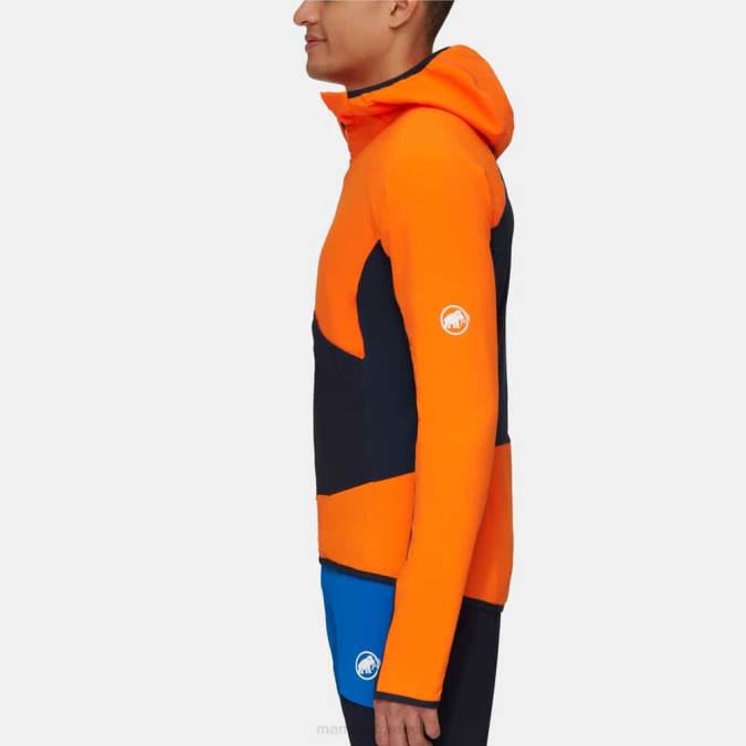 Mammut είδη ένδυσης άνδρες eiger speed ml υβριδικό μπουφάν με κουκούλα arumita-νύχτα J2DJ92