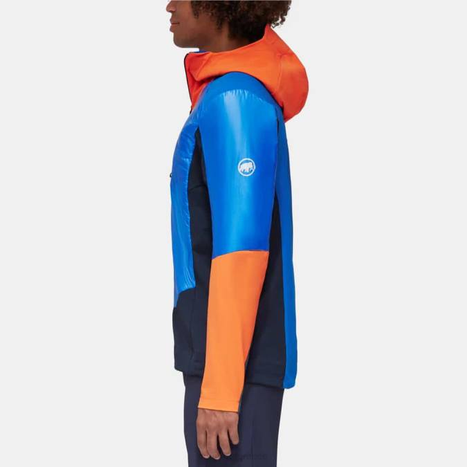 Mammut είδη ένδυσης άνδρες eisfeld τόσο υβριδικό μπουφάν με κουκούλα azurit-νύχτα J2DJ28