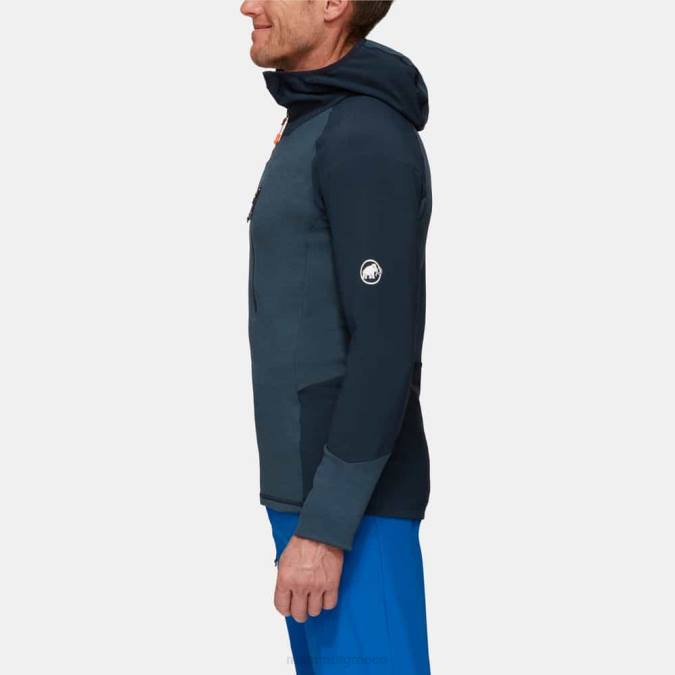 Mammut είδη ένδυσης άνδρες eiswand advanced ml μπουφάν με κουκούλα Νύχτα J2DJ180
