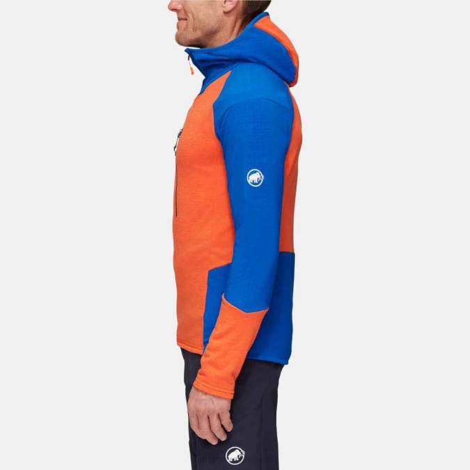 Mammut είδη ένδυσης άνδρες eiswand advanced ml μπουφάν με κουκούλα αρούμιτα-αζουρίτη J2DJ967