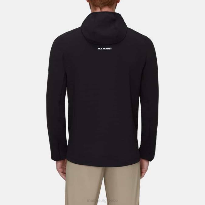 Mammut είδη ένδυσης άνδρες σακάκι madris light ml με κουκούλα μαύρος J2DJ645