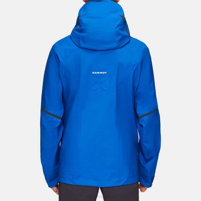 Mammut είδη ένδυσης άνδρες σακάκι nordwand advanced hs με κουκούλα αζουρίτης J2DJ703