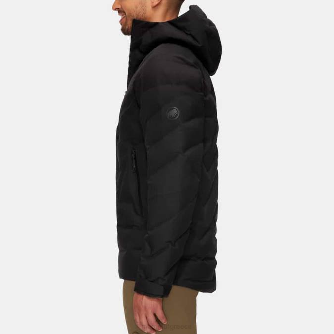 Mammut είδη ένδυσης άνδρες photics hs thermo σακάκι με κουκούλα μαύρος J2DJ706