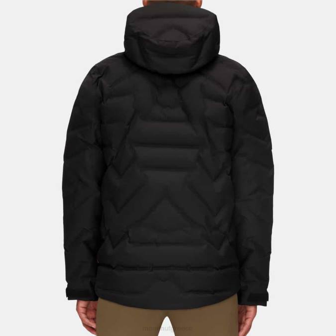 Mammut είδη ένδυσης άνδρες photics hs thermo σακάκι με κουκούλα μαύρος J2DJ706