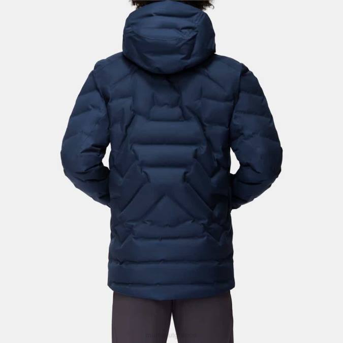 Mammut είδη ένδυσης άνδρες photics hs thermo σακάκι με κουκούλα θαλάσσια J2DJ707